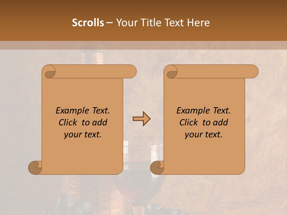 Wine Bar Still PowerPoint Template