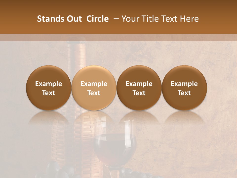 Wine Bar Still PowerPoint Template