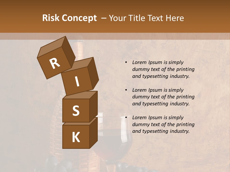 Wine Bar Still PowerPoint Template