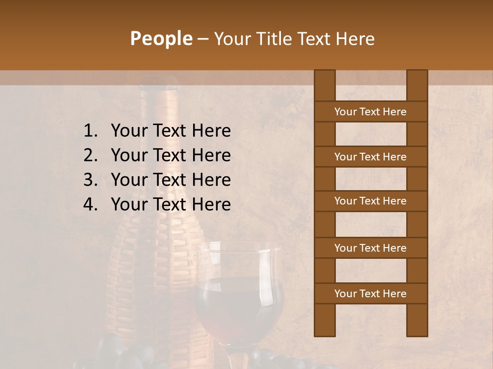 Wine Bar Still PowerPoint Template