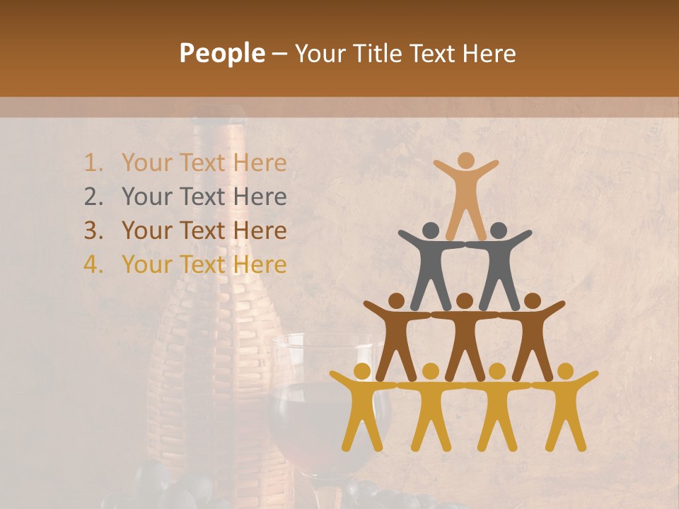 Wine Bar Still PowerPoint Template