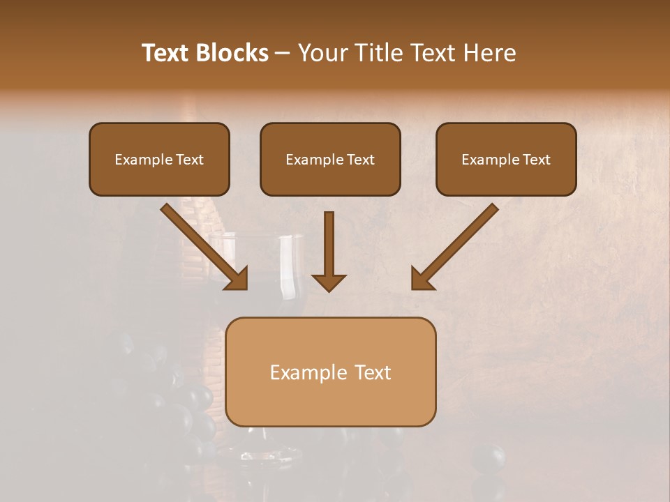Anniversary Celebrate Grape PowerPoint Template