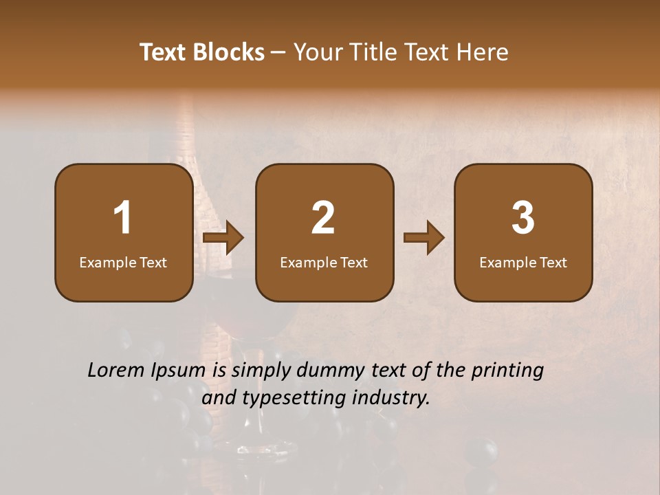 Anniversary Celebrate Grape PowerPoint Template