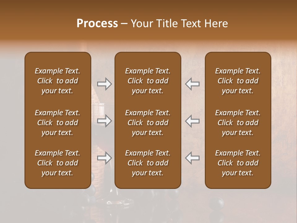 Anniversary Celebrate Grape PowerPoint Template