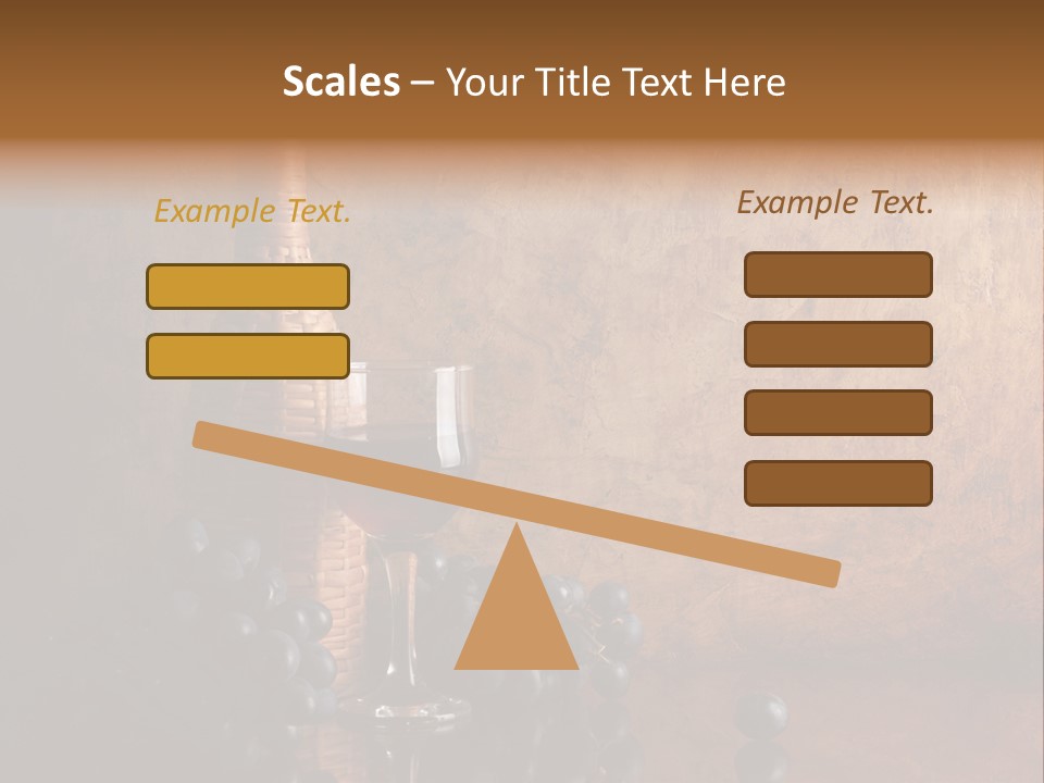 Anniversary Celebrate Grape PowerPoint Template