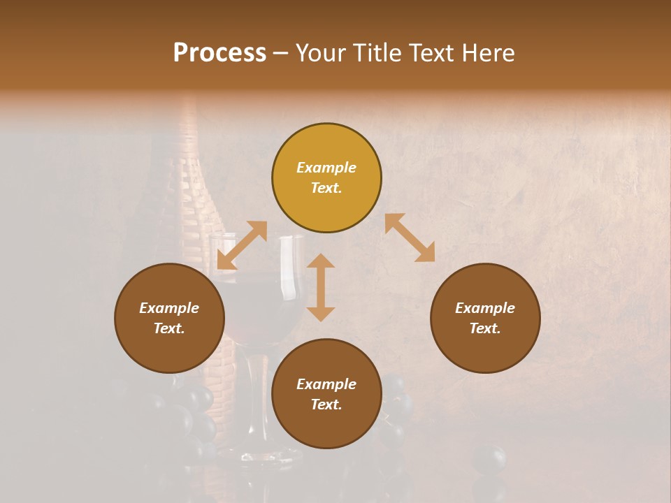 Anniversary Celebrate Grape PowerPoint Template