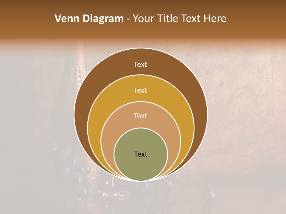 Anniversary Celebrate Grape PowerPoint Template