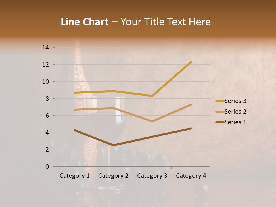 Anniversary Celebrate Grape PowerPoint Template