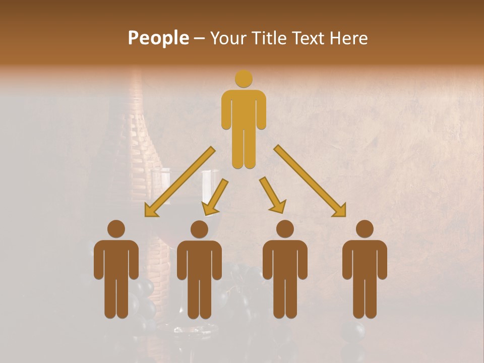 Anniversary Celebrate Grape PowerPoint Template