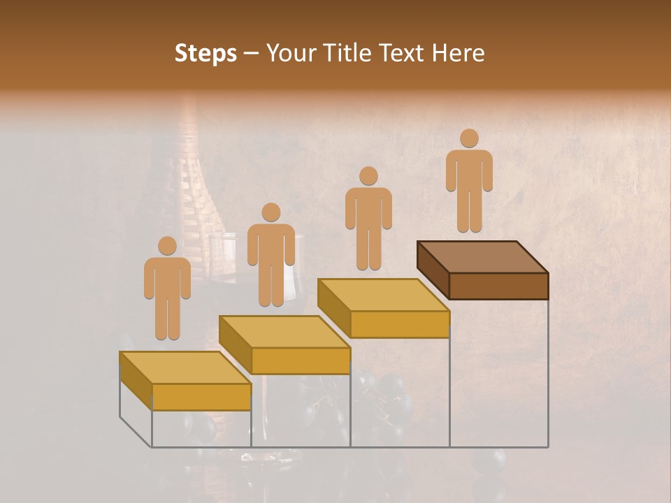 Anniversary Celebrate Grape PowerPoint Template