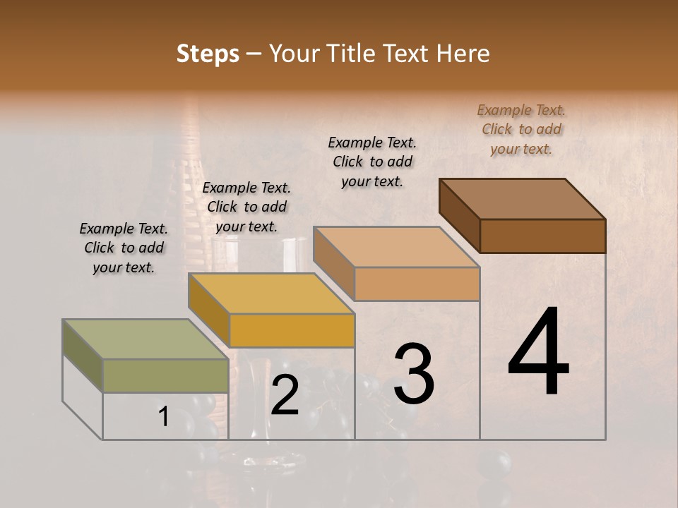 Anniversary Celebrate Grape PowerPoint Template