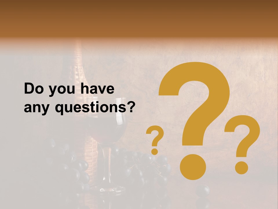 Anniversary Celebrate Grape PowerPoint Template