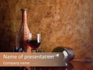 Beverage Expensive Red PowerPoint Template