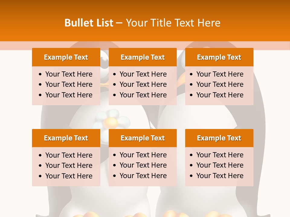 Boyfriend Relation Flower PowerPoint Template