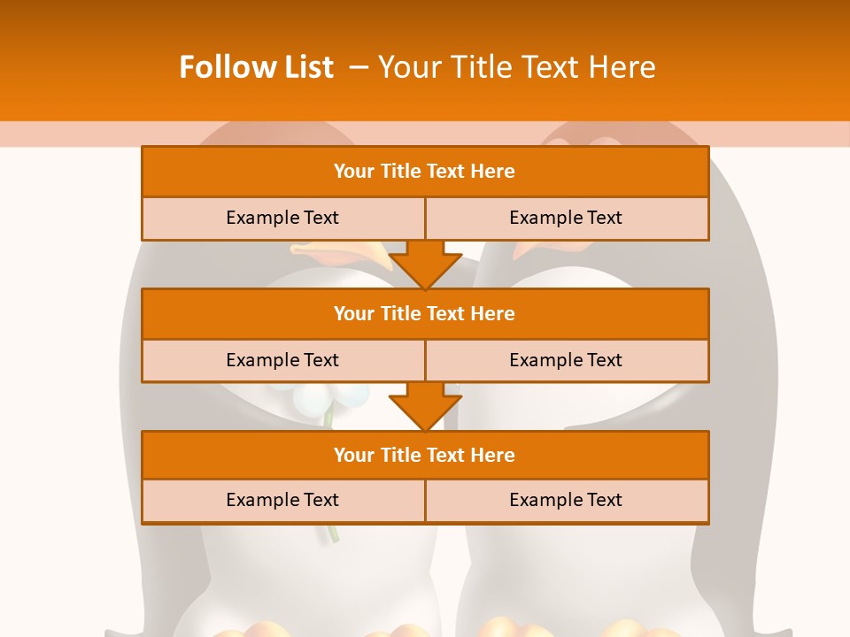 Boyfriend Relation Flower PowerPoint Template