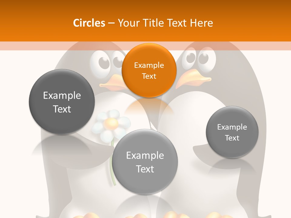 Boyfriend Relation Flower PowerPoint Template