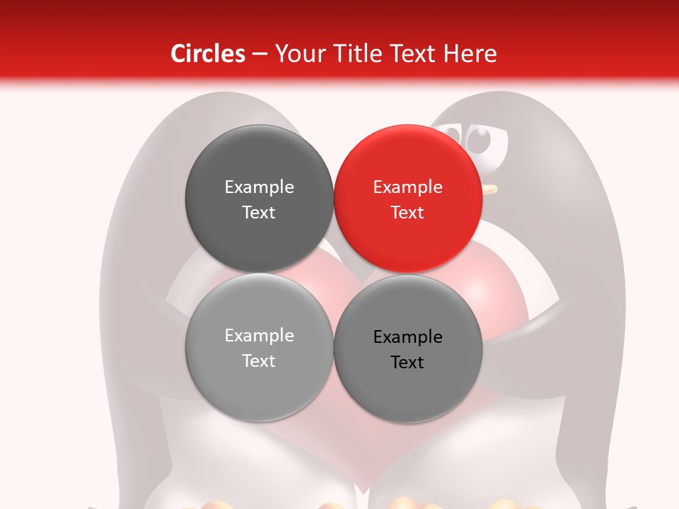 Gift Character Smile PowerPoint Template