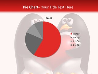 Gift Character Smile PowerPoint Template