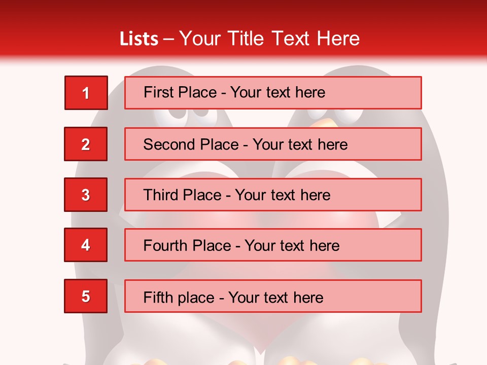 Gift Character Smile PowerPoint Template