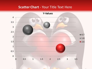 Gift Character Smile PowerPoint Template