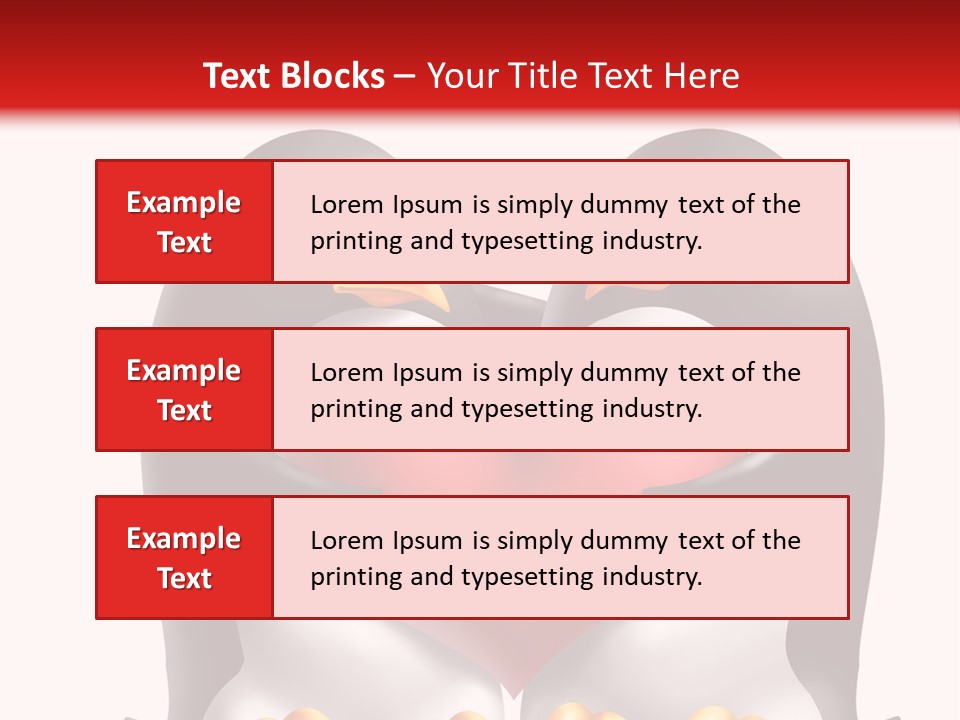Gift Character Smile PowerPoint Template