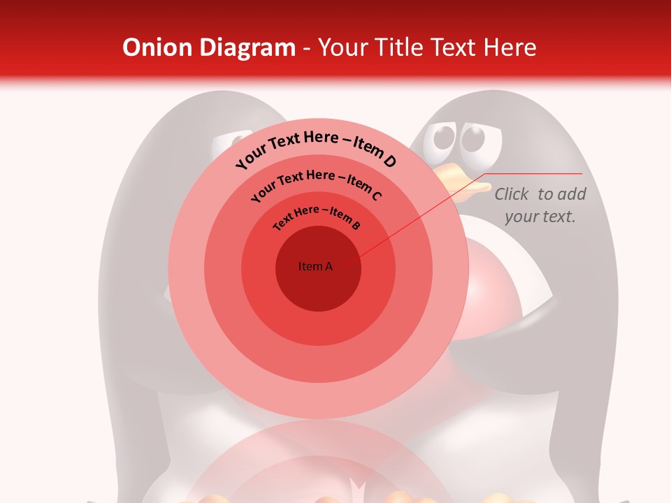 Gift Character Smile PowerPoint Template