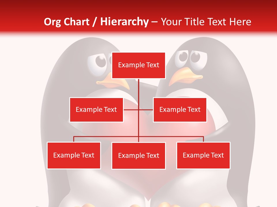 Gift Character Smile PowerPoint Template