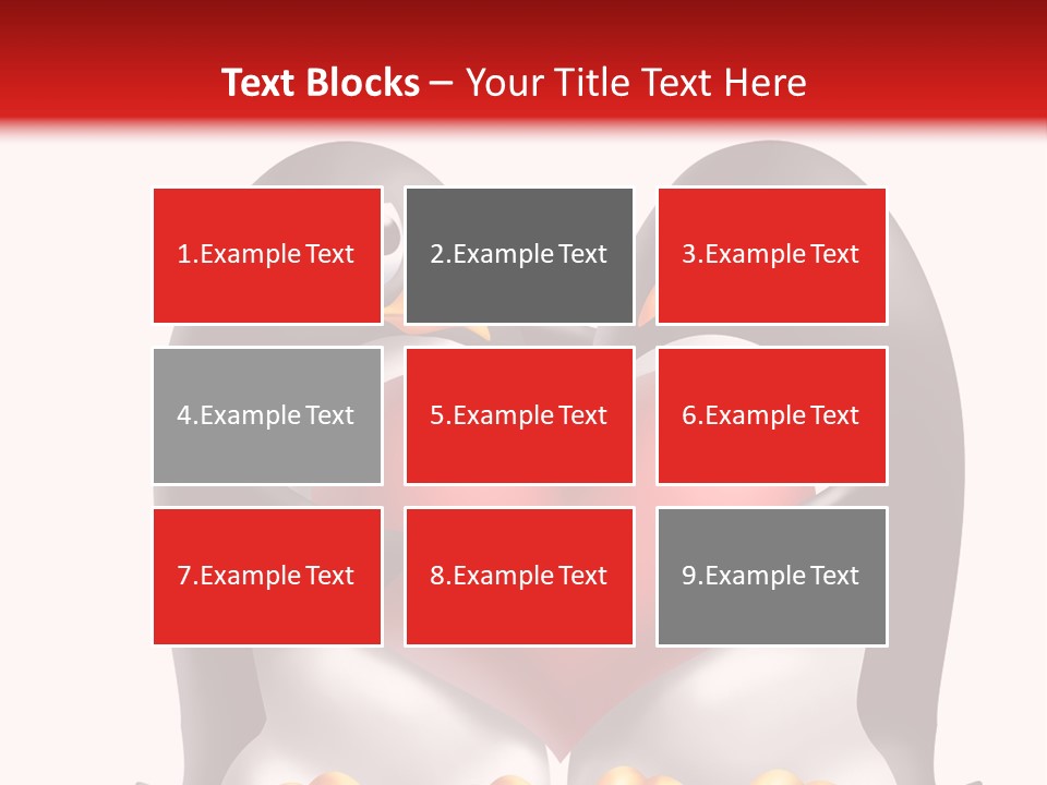 Gift Character Smile PowerPoint Template