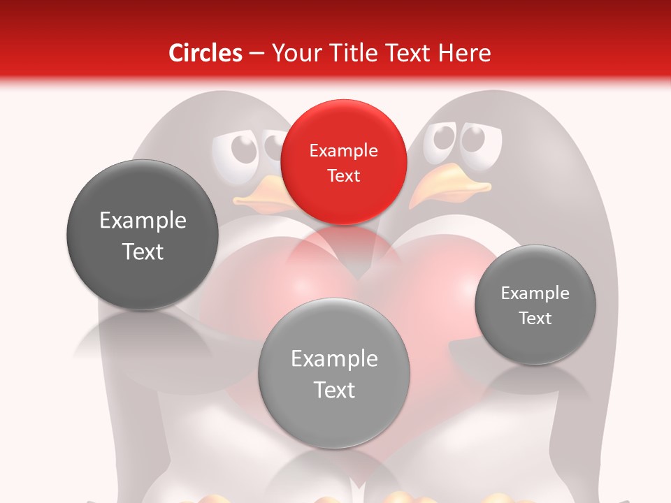 Gift Character Smile PowerPoint Template