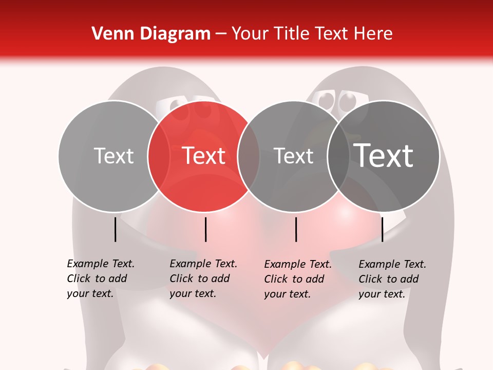 Gift Character Smile PowerPoint Template