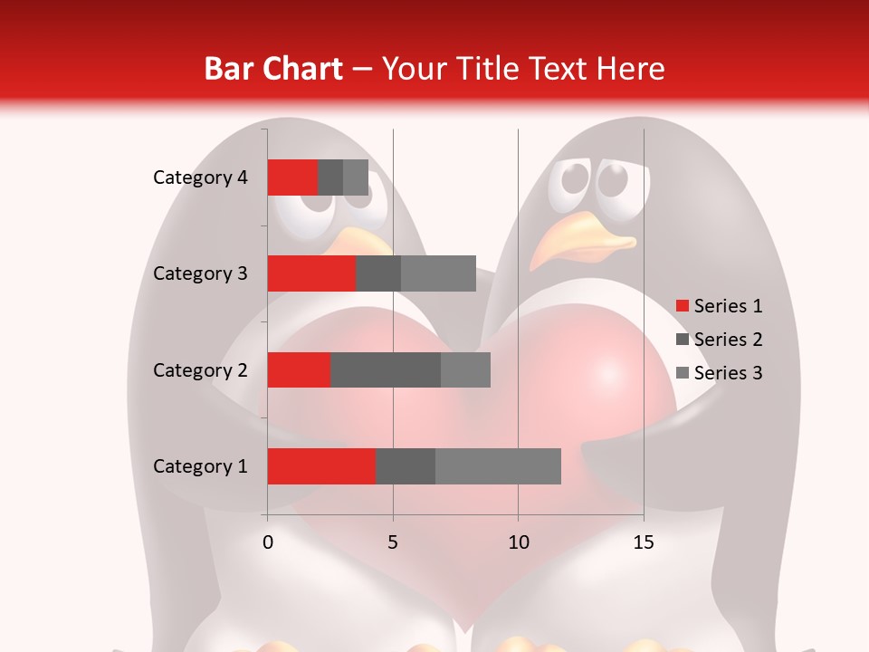 Gift Character Smile PowerPoint Template