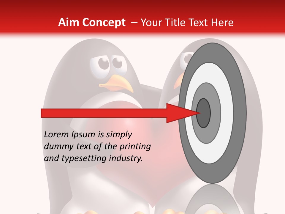 Gift Character Smile PowerPoint Template