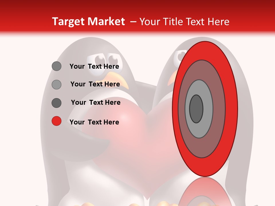 Gift Character Smile PowerPoint Template