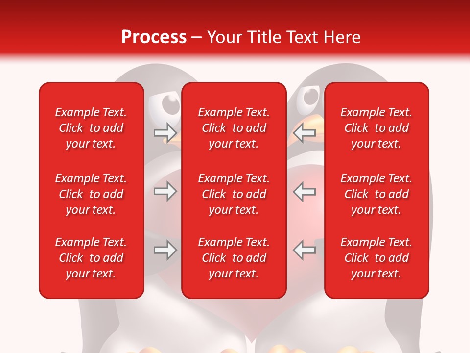 Gift Character Smile PowerPoint Template