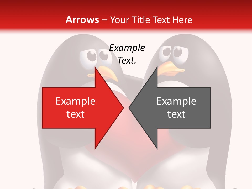 Gift Character Smile PowerPoint Template