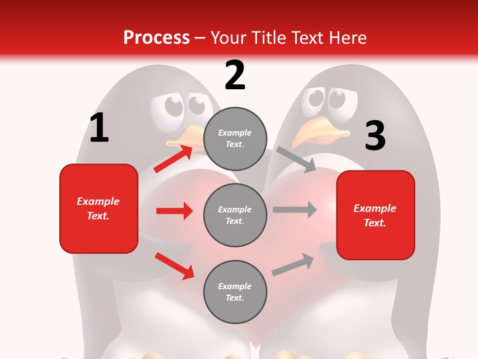 Gift Character Smile PowerPoint Template