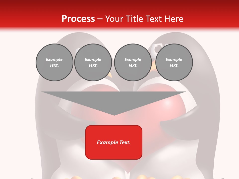 Gift Character Smile PowerPoint Template