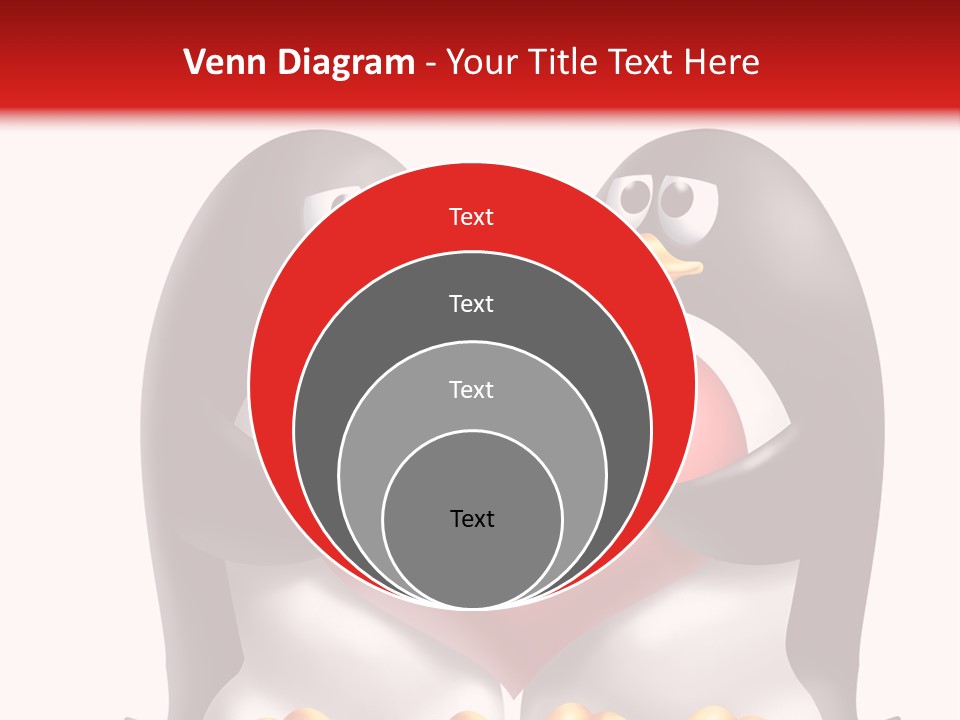Gift Character Smile PowerPoint Template