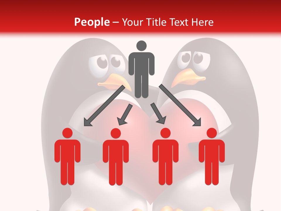 Gift Character Smile PowerPoint Template