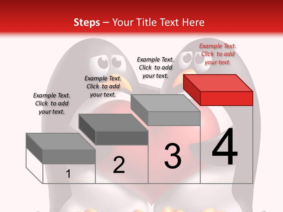 Gift Character Smile PowerPoint Template