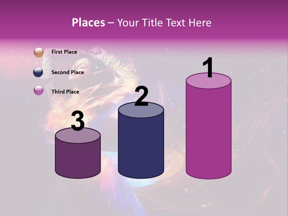 Girl Tenderness Perfect PowerPoint Template