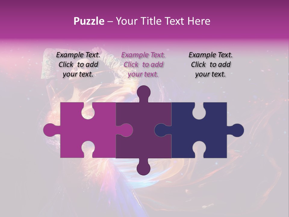 Girl Tenderness Perfect PowerPoint Template