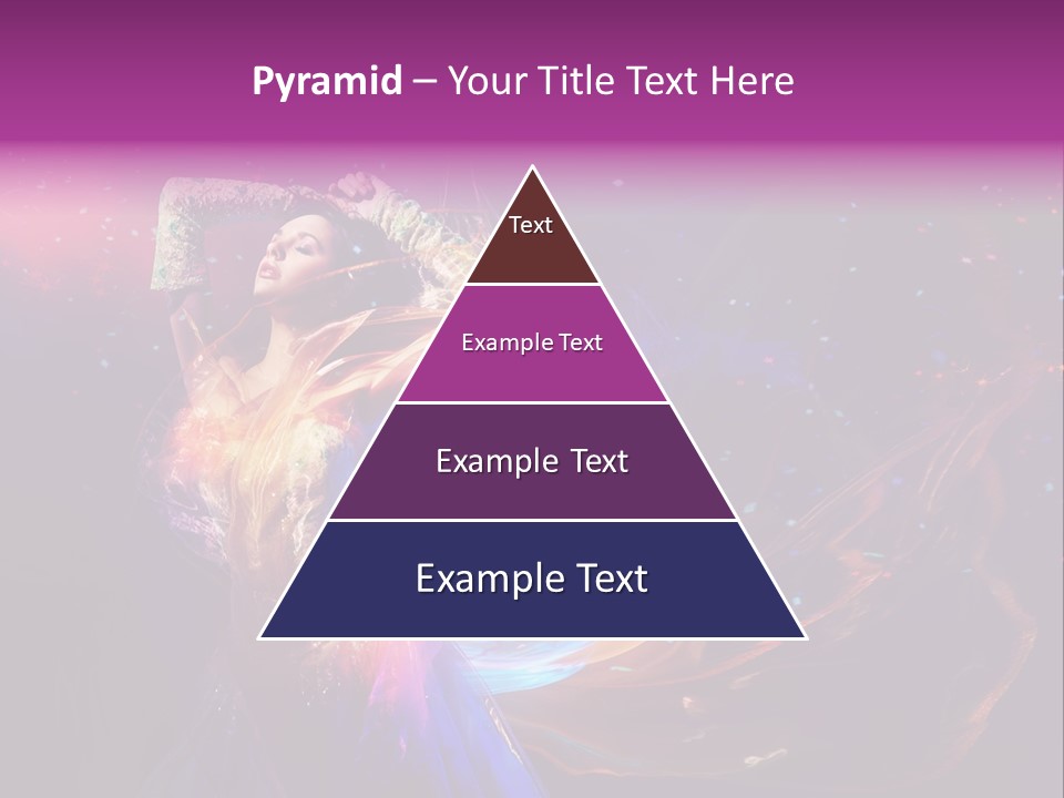 Girl Tenderness Perfect PowerPoint Template