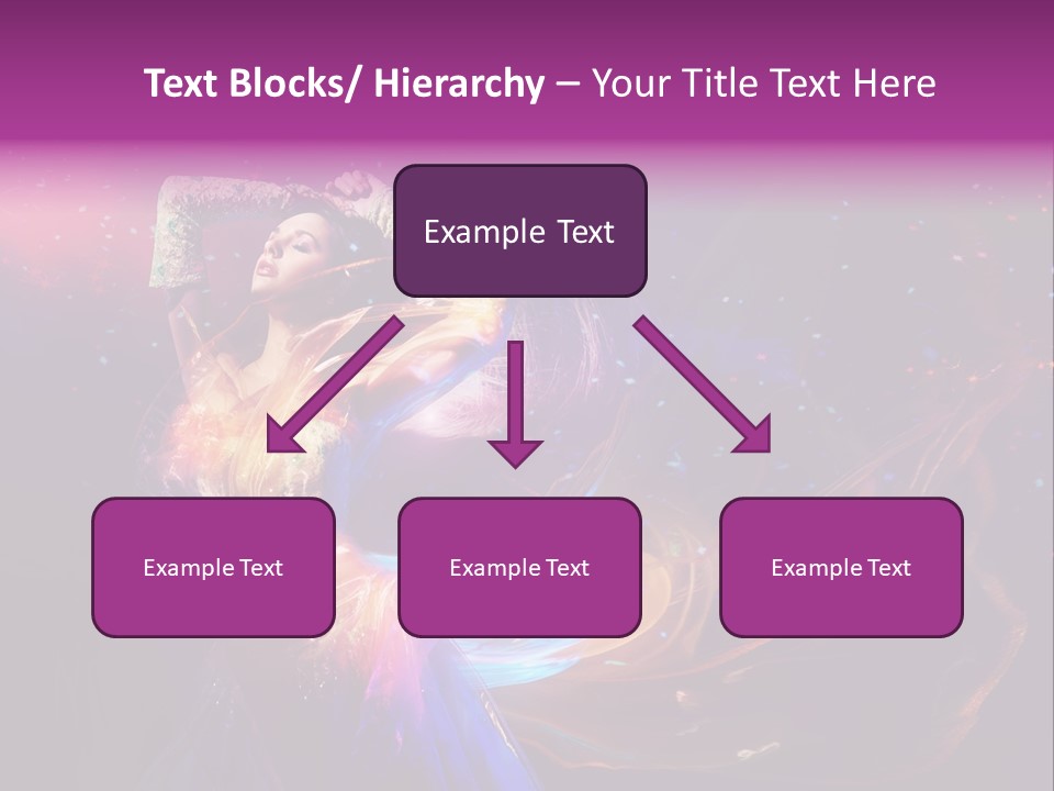 Girl Tenderness Perfect PowerPoint Template