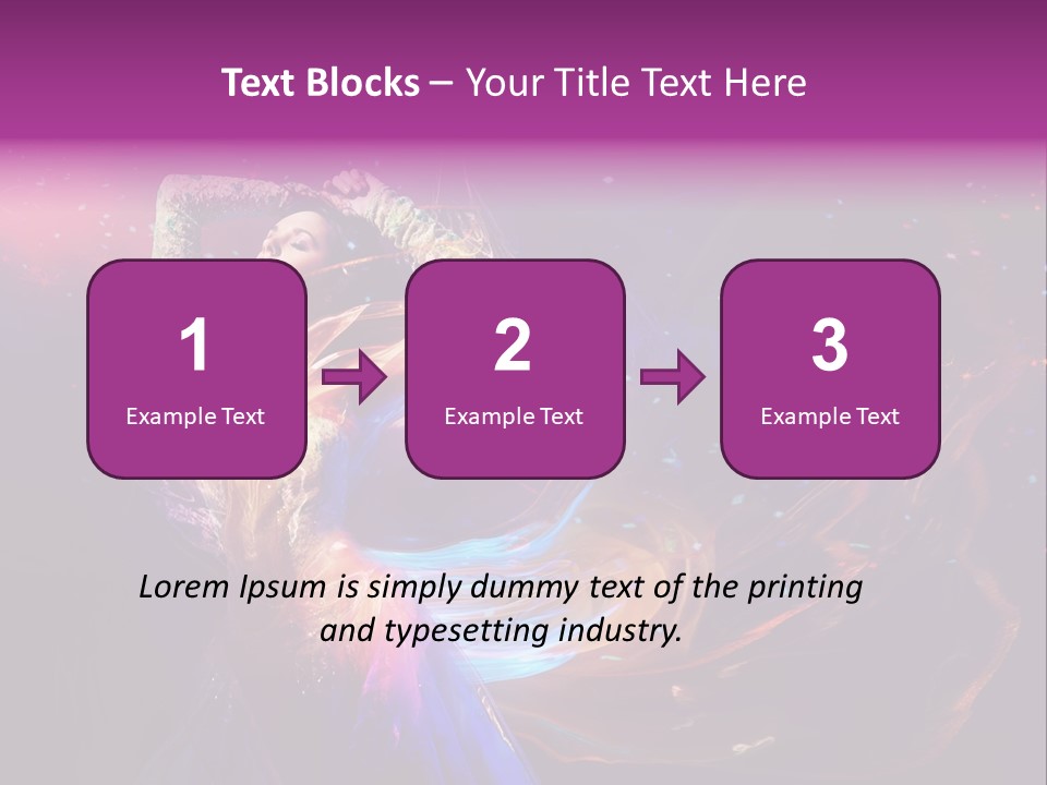 Girl Tenderness Perfect PowerPoint Template