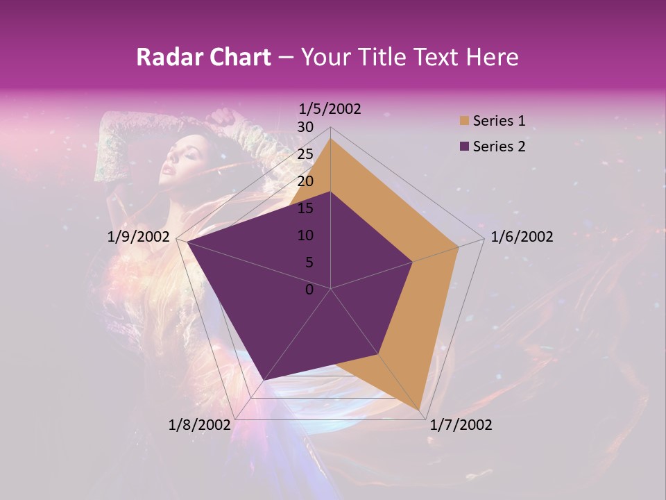 Girl Tenderness Perfect PowerPoint Template