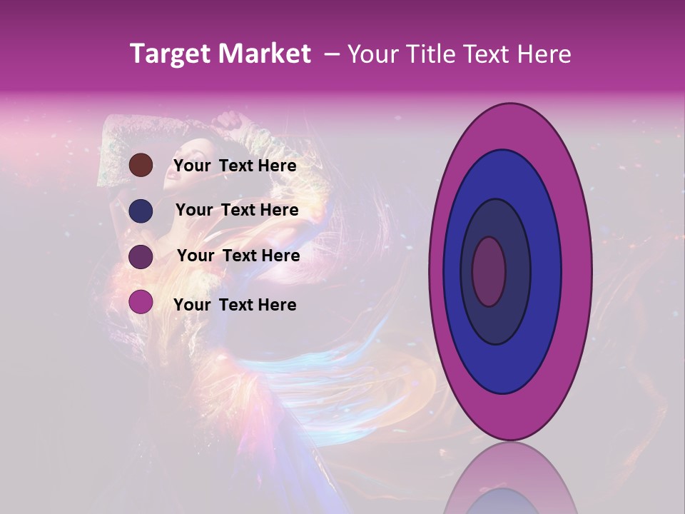 Girl Tenderness Perfect PowerPoint Template