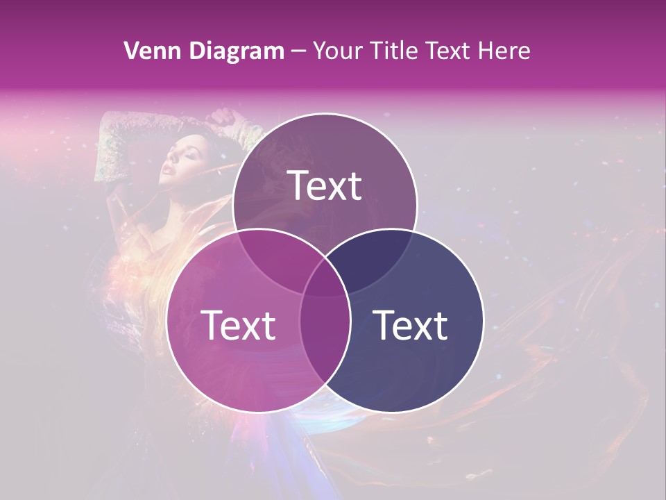 Girl Tenderness Perfect PowerPoint Template