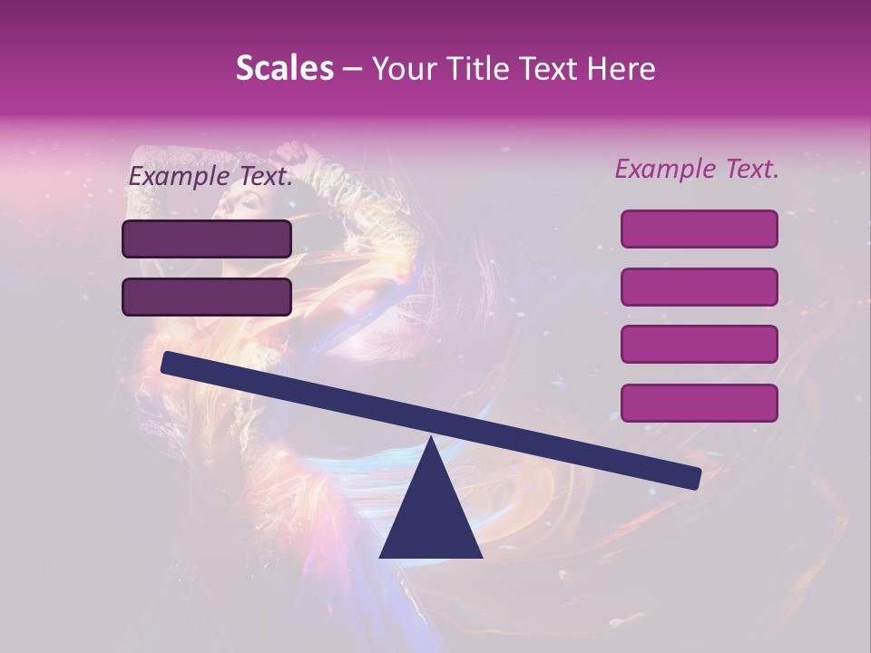 Girl Tenderness Perfect PowerPoint Template