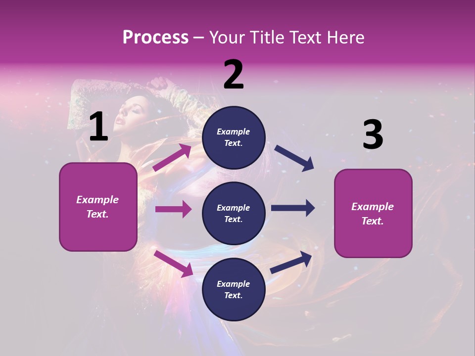 Girl Tenderness Perfect PowerPoint Template